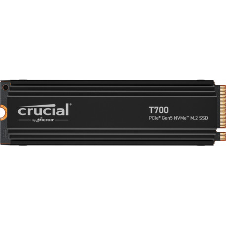 Crucial T700 2TB PCIe Gen5 NVMe M.2 SSD with heatsink, EAN: 649528936721