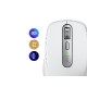 Miška Logitech MX Anywhere 3S, Bluetooth, DarkField laser, siva