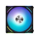 Ventilator za ohišje Lian Li UNI FAN AL120 V2 RGB PWM 120mm, 3 Pack + kontroler , črn