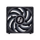 Ventilator za ohišje Lian Li UNI FAN P28 PWM 120mm, črn
