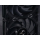 Ventilator za ohišje Lian Li UNI FAN P28 PWM 120mm, črn