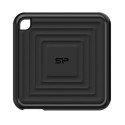 Silicon Power PC60 512GB SSD vanjski disk USB3.2 Gen2 (Type-C), crni