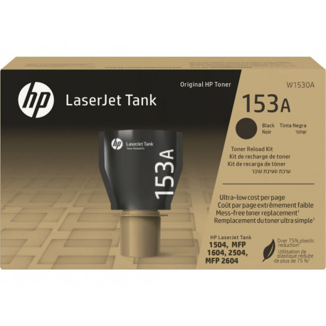 Toner HP W1530A LJ 1504/ MFP 1604/2504/2604 153A black 2,2k