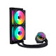 Komplet za tekočinsko hlajenje AIO Liquid Cooler Lian Li GALAHAD II Trinity 240 SL-INF, ARGB, črn