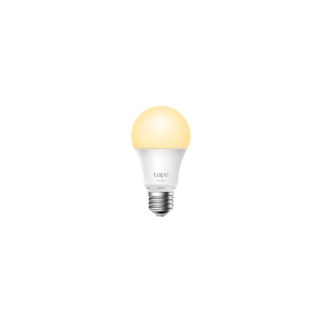 Tapo Smart WiFi Bulb, A60 size, E27 base, 8.7W, 2700K warm white，800 lumens brightness and dimmable,