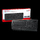 Genius KB-118 V2, žična tipkovnica, USB, crna