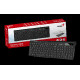 Genius SlimStar 230 II, tipkovnica, USB, crna