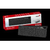 Genius SlimStar 230 II, tipkovnica, USB, crna