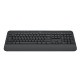 Tipkovnica Logitech K650 Signature, Wireless, USB, grafitna, SLO g.