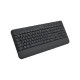 Tipkovnica Logitech K650 Signature, Wireless, USB, grafitna, SLO g.