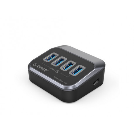 USB-C hub s 4 vhodi, 4x USB-A 3.2 Gen1, 5Gbps, črn, ORICO M3U3-4A-05
