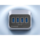 USB-C hub s 4 vhodi, 4x USB-A 3.2 Gen1, 5Gbps, črn, ORICO M3U3-4A-05