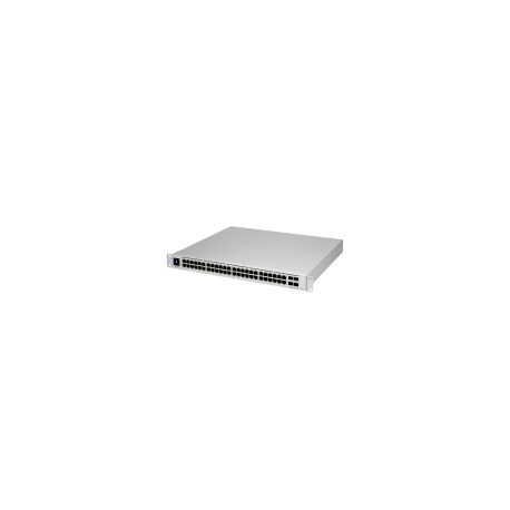 Ubiquiti Layer 3 switch with (48) GbE RJ45 ports and (4) 10G SFP+ ports.