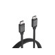 Kabel HDMI v HDMI 2.1a, M/M, 8K 60Hz, 4K 120Hz, UHS, HDR, 2m, pleten, LINQ