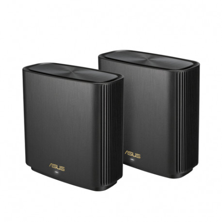ASUS ZenWiFi AX XT8 (B-2-PK) bežični usmjerivač Gigabit Ethernet Trifrekvencijski (2,4 GHz / 5 GHz / 5 GHz) Crno