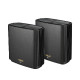 ASUS ZenWiFi AX XT8 (B-2-PK) bežični usmjerivač Gigabit Ethernet Trifrekvencijski (2,4 GHz / 5 GHz / 5 GHz) Crno