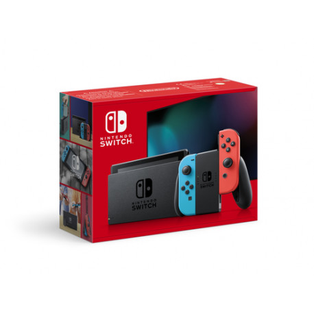 Nintendo Switch prijenosna igraća konzola 15,8 cm (6.2") 32 GB Ekran osjetljiv na dodir Wi-Fi Plavo, Sivo, Crveno