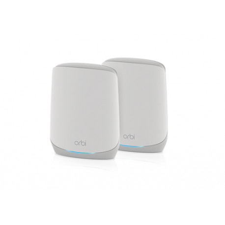 NETGEAR Orbi RBK762S Trifrekvencijski (2,4 GHz / 5 GHz / 5 GHz) Wi-Fi 6 (802.11ax) Bijelo 5 Unutarnji