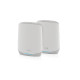 NETGEAR Orbi RBK762S Trifrekvencijski (2,4 GHz / 5 GHz / 5 GHz) Wi-Fi 6 (802.11ax) Bijelo 5 Unutarnji