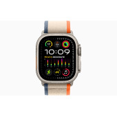 Watch Apple Watch Ultra 2 LTE 49mm Titanium Case with Trail Loop S/M - Orange/Beige EU