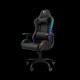 WHITE SHARK RGB gaming stolica INDIANAPOLIS crna