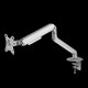 WHITE SHARK stolni stalak za 1 monitor GMS-3207 Neferites I okretni