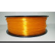 PLA filament 1.75 mm, 1 kg, transparent orange