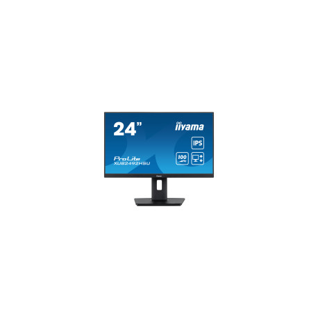 IIYAMA Monitor LED XUB2492HSU-B6 24” IPS 1920 x 1080 @100Hz 250 cd/m² 1300:1 0.4ms HDMI DP USBx4 hei