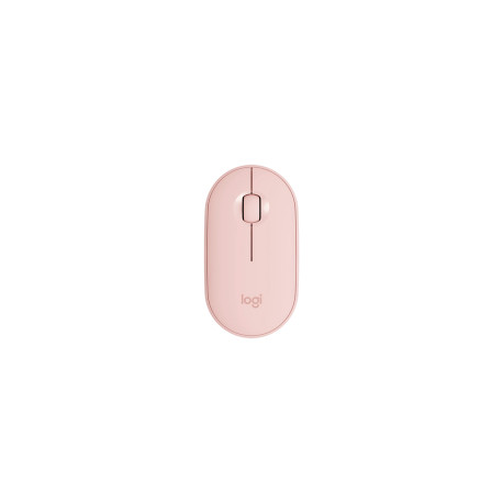 LOGITECH M350S Pebble 2 Bluetooth Mouse - TONAL ROSE - DONGLELESS