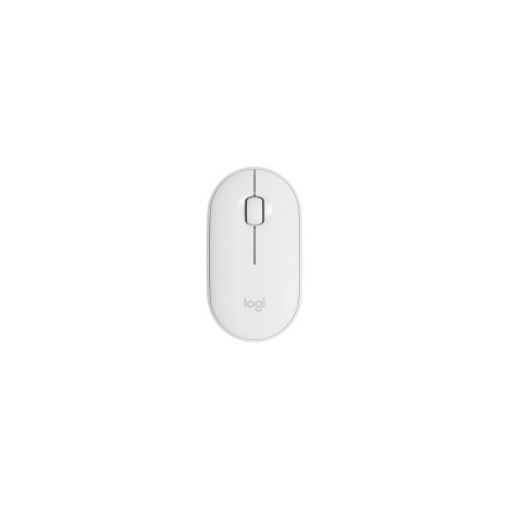 LOGITECH M350S Pebble 2 Bluetooth Mouse - TONAL WHITE - DONGLELESS