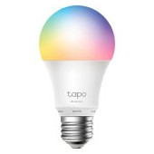 Tapo Smart WiFi Bulb, A60 size，E27 base, 9.5W, 16 million colors, 2000k-6500k tunable white, 800 lum
