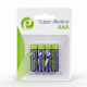 Gembird Alkaline AAA batteries, 4-pack