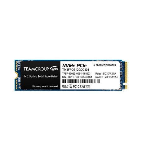 Team Group MP33 PRO M.2 512 GB PCI Express 3.0 3D NAND NVMe