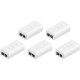Ubiquiti POE-24-12W-G-WH, Gigabit PoE Injector, 24V 0,5A (12W), 5-Pack