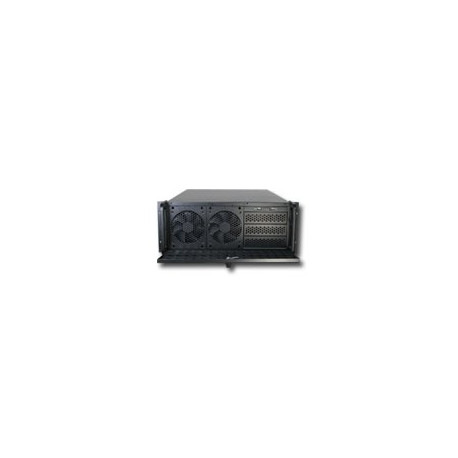 Chassis INTER-TECH IPC 4U-4129L, 4U Rack-Mountable, 1x ATX, 7 slots, USB2.0, Aluminium, PSU optional