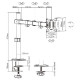 Gembird Adjustable desk display mounting arm (rotate, tilt, swivel), 17”-32”, up to 9 kg
