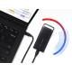 SSD 2TB Type-C USB 3.2 Gen1 V-NAND UASP, Samsung T5 Evo, črn