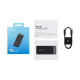 SSD 2TB Type-C USB 3.2 Gen1 V-NAND UASP, Samsung T5 Evo, črn