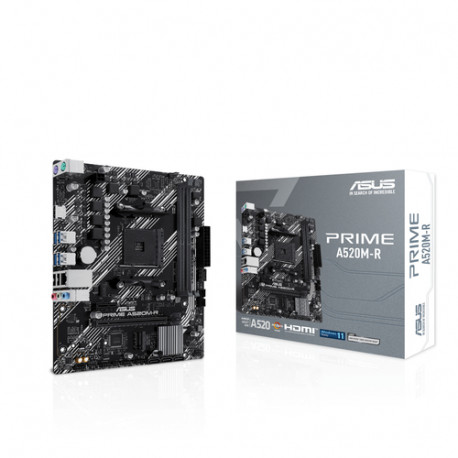 ASUS PRIME A520M-R AMD A520 Priključnice AM4 Mikro ATX