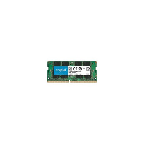 Crucial 16GB DDR4-3200 SODIMM CL22 (8Gbit/16Gbit) Tray, EAN: 649528920829
