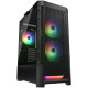 COUGAR | Case Airface RGB Black | PC Case | Mid Tower / Mesh Front Panel / 2 x 140mm ARGB Fans / 1x