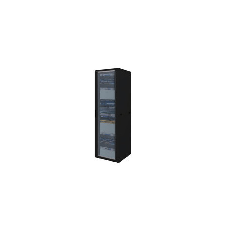 Canovate 32U 600x600x1588 INORAX ECO podni ormar, crni (CSN-U-9-3266F)