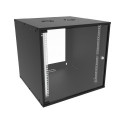 Canovate 19" 12U 600x600x577 ECO SOHO zidni ormar, crni (WC1S-9-1266F)