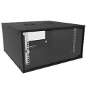 Canovate 19" 6U 600x600x311 ECO SOHO zidni ormar, crni (WC1S-9-0666F)