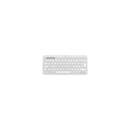 LOGITECH K380S Multi-Device Bluetooth Keyboard - TONAL WHITE - US INT'L