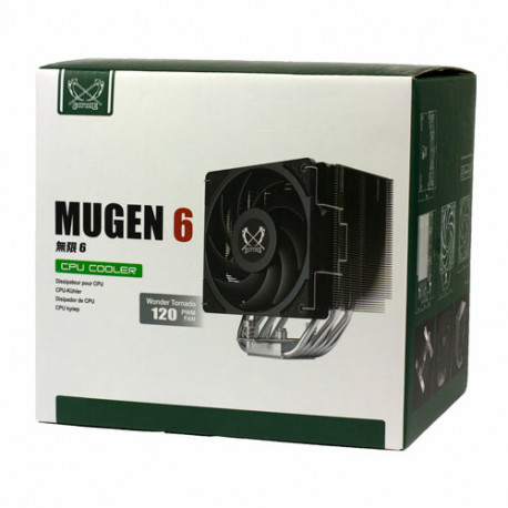Scythe Mugen 6 Procesor Ventilator 12 cm Crno, Srebro