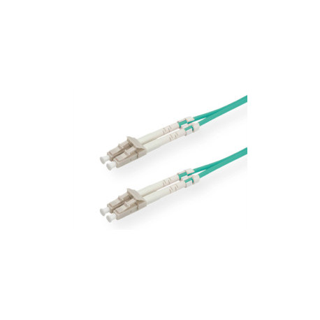 Roline VALUE optički kabel 50/125µm LC-LC Duplex, OM3, 15m, tirkizni