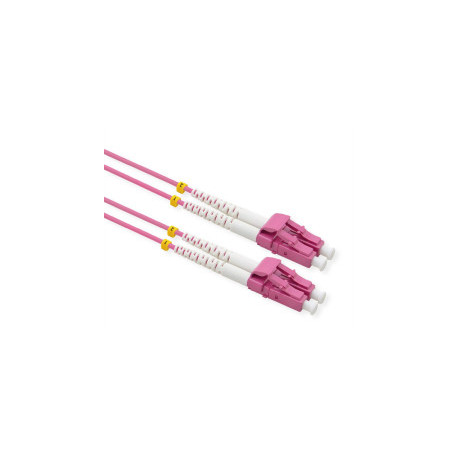 Roline VALUE optički mrežni kabel, 50/125µm, LC/LC, OM4, LSOH, ljubičasti, 3.0m
