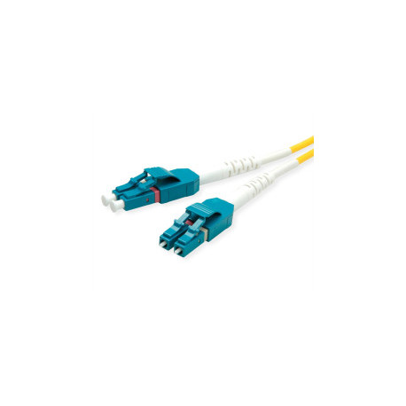 Roline optički kabel 9/125µm LC-LC singlemode Duplex, LSOH, 20m, žuti