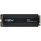 Crucial T705 1TB PCIe Gen5 NVMe M.2 SSD with heatsink, EAN: 649528940278
